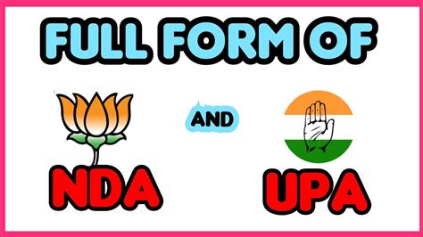 full form of upa and nda